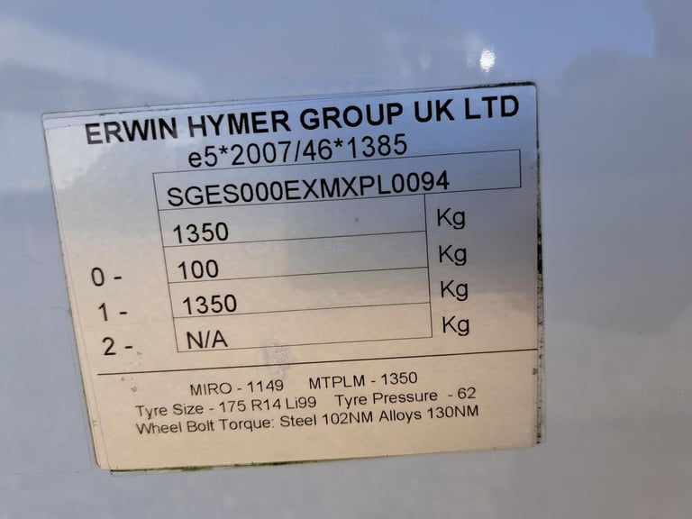 2021 Elddis Xplore 554