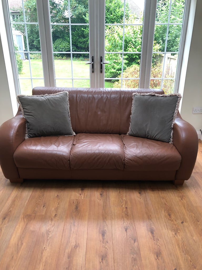 image for 3 seater leather couch