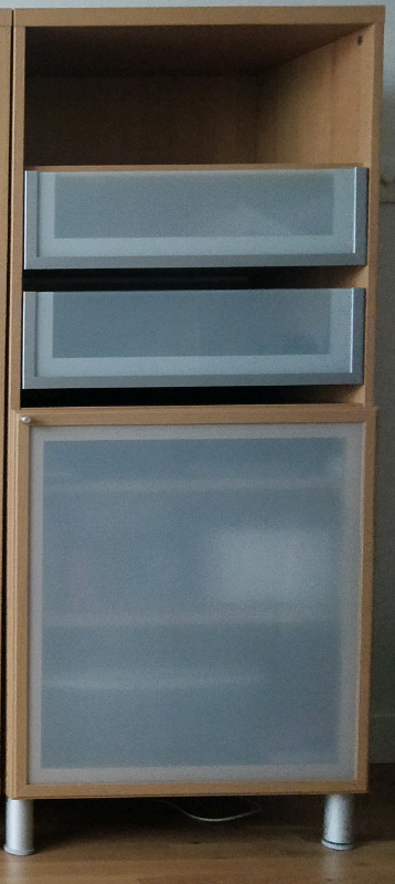 2 X Ikea Besta Side cabinets