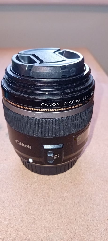 Canon EF-S 60mm F/2.8 Macro USM Lens - Black