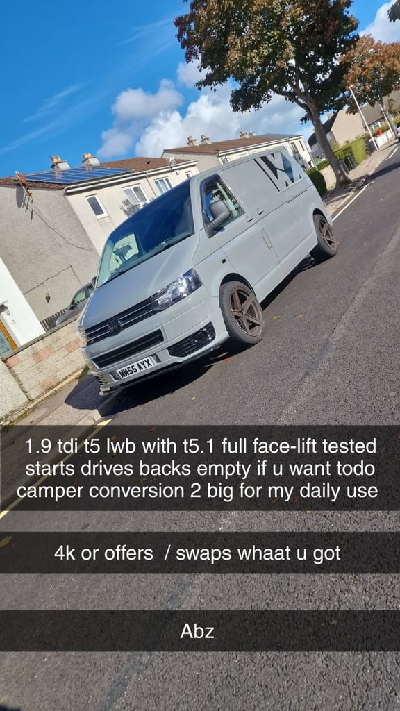 image for Volkswagen, TRANSPORTER, Panel Van, 2005, Manual, 1896 (cc)