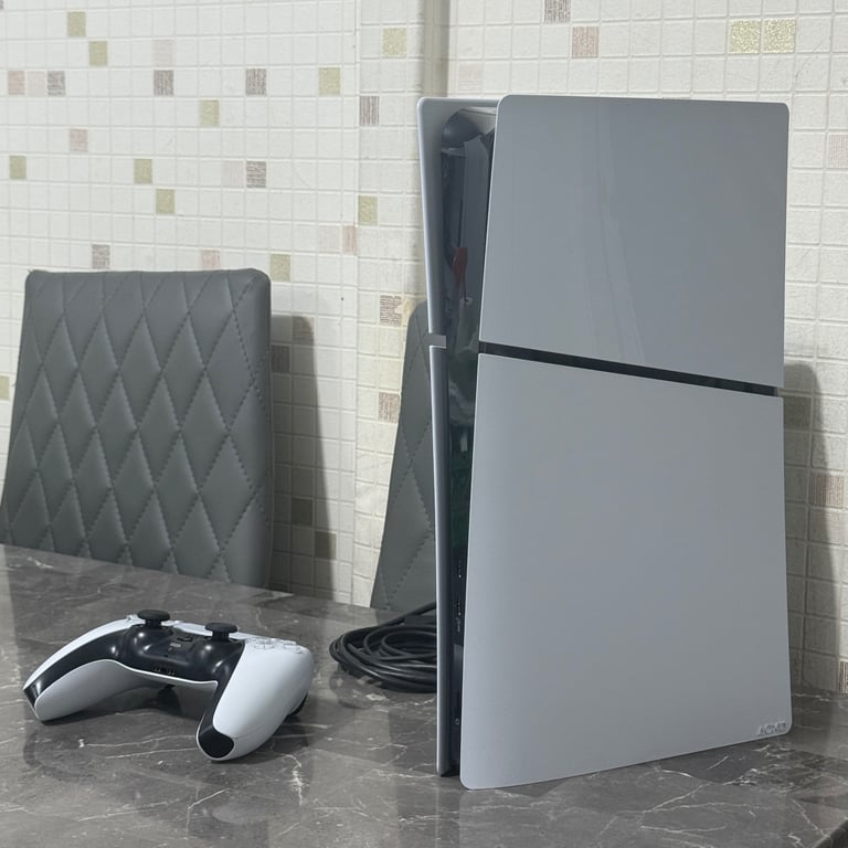 (1TB) PlayStation PS5 Slim Digital Edition + Controller & Cables
