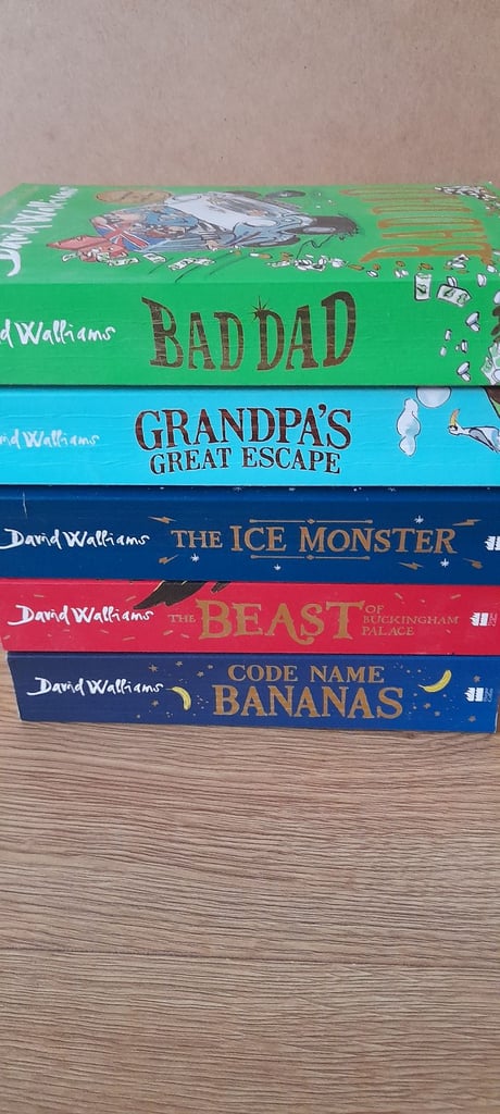 image for Collection of childrens David Walliams books