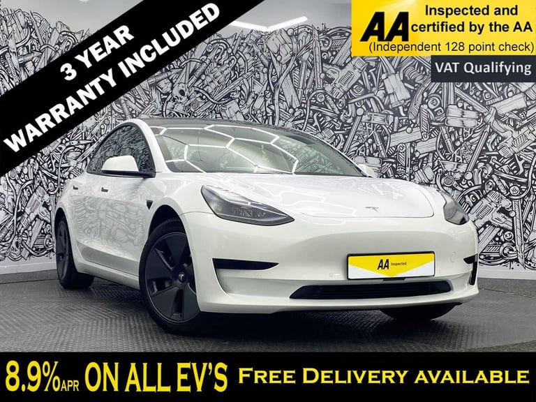 image for 2021 Tesla Model 3 Standard Range Plus Saloon 4dr Electric Auto RWD (241 bhp) Saloon ELECTRIC Aut...