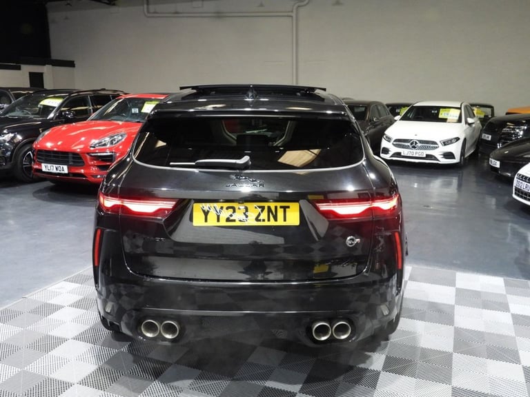 2023 23 JAGUAR F-PACE 5.0 P550 V8 SVR SUV 5DR PETROL QUICKSHIFT AWD EURO 6 (S/S)