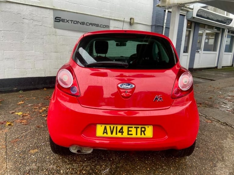 2014 Ford Ka 1.2 Zetec 3dr [Start Stop] HATCHBACK Petrol Manual
