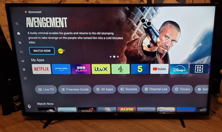 Smart TV five tv 50 inch GOOD WORKING 