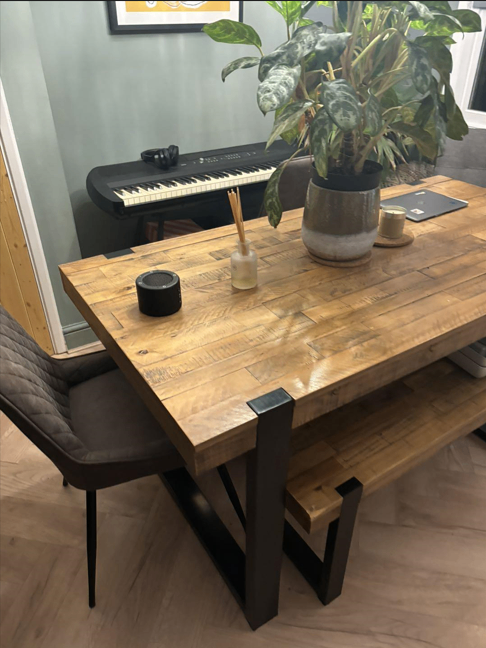 image for Table & Benches Set