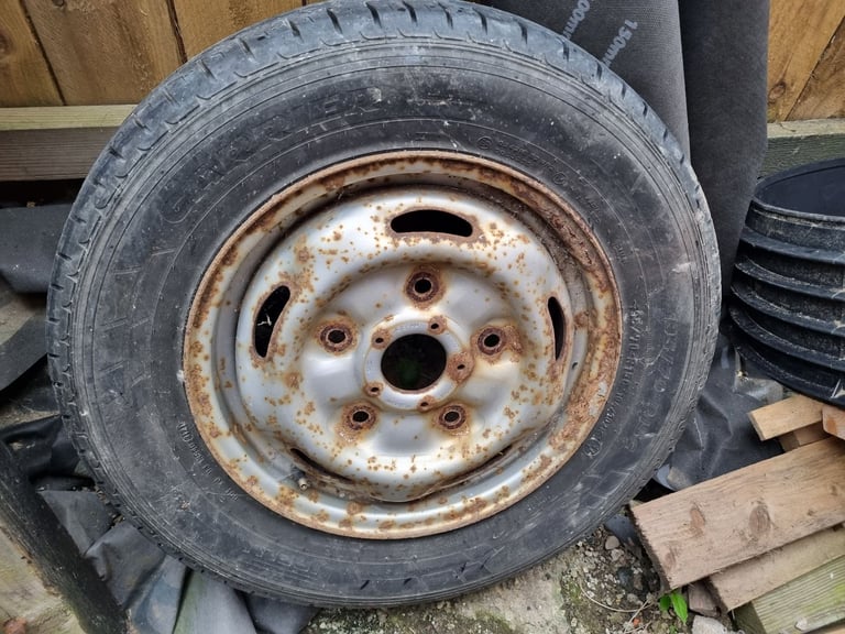 Transit mk7 spare steel wheels