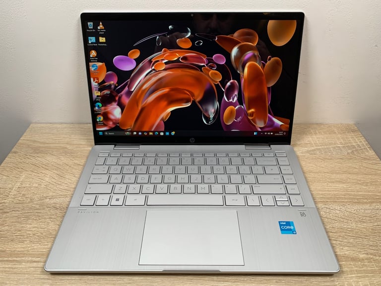 HP i3 13thGen TouchScreen x360 Full HD UltraFast Laptop, 8GB 256GB SSD, LIKE NEW