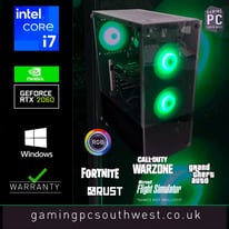 Fast Gaming PC - Intel i7 Nvidia RTX 2060 16GB Ram SSD & 1TB HDD - Boxed with Warranty
