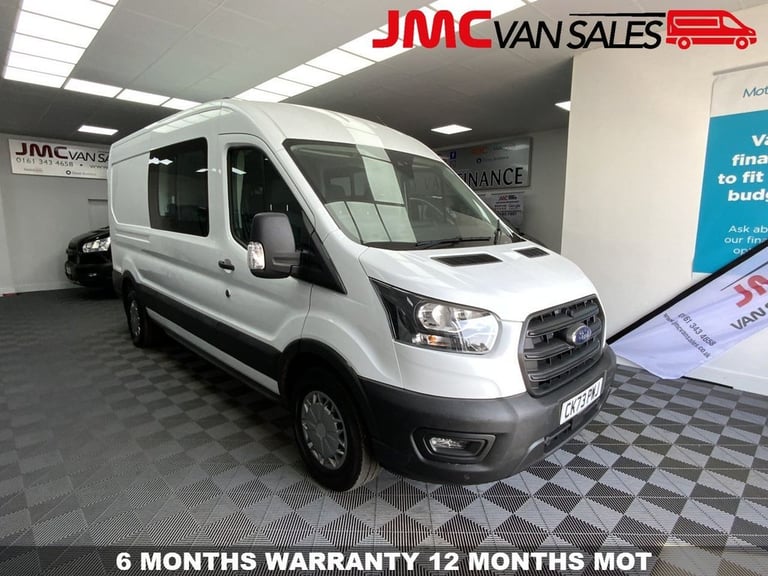 2023 73 FORD TRANSIT 2.0 350 ECOBLUE TREND CREW VAN DOUBLE CAB 6DR DIESEL MANUAL