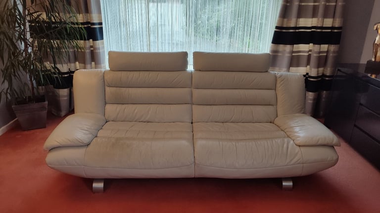 Leather sofa 3 seater 