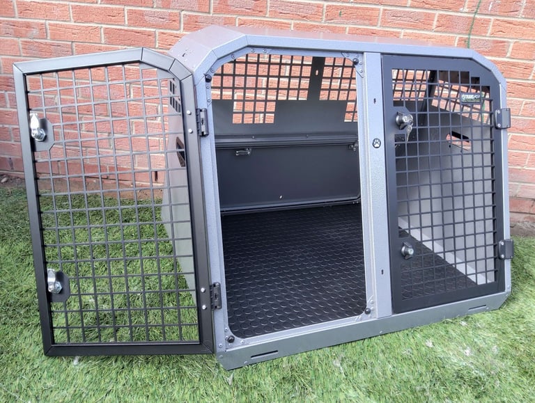 Trans K9 ( B27 ) Transport double dog cage (Lockable & Crash Tested) TransK9