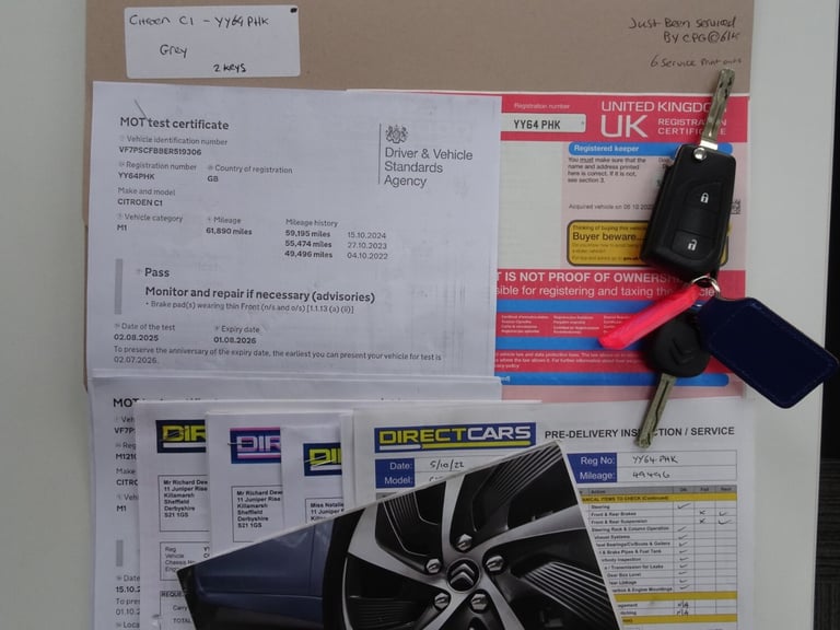 1.0 VTi Feel 5dr £20 TAX +FSH +BTOOTH +JUST SERVICED*