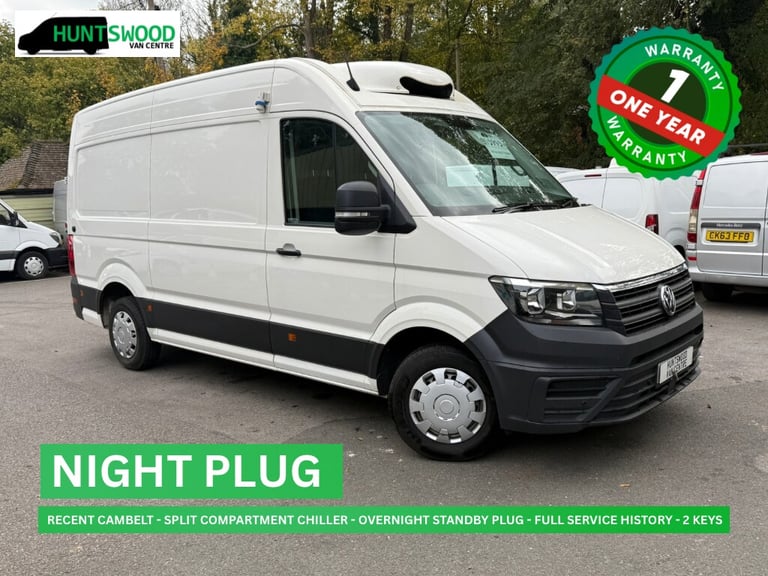 2021 Volkswagen Crafter 2.0 TDI 140PS Trendline High Roof Van Refrigerated Van Diesel Manual