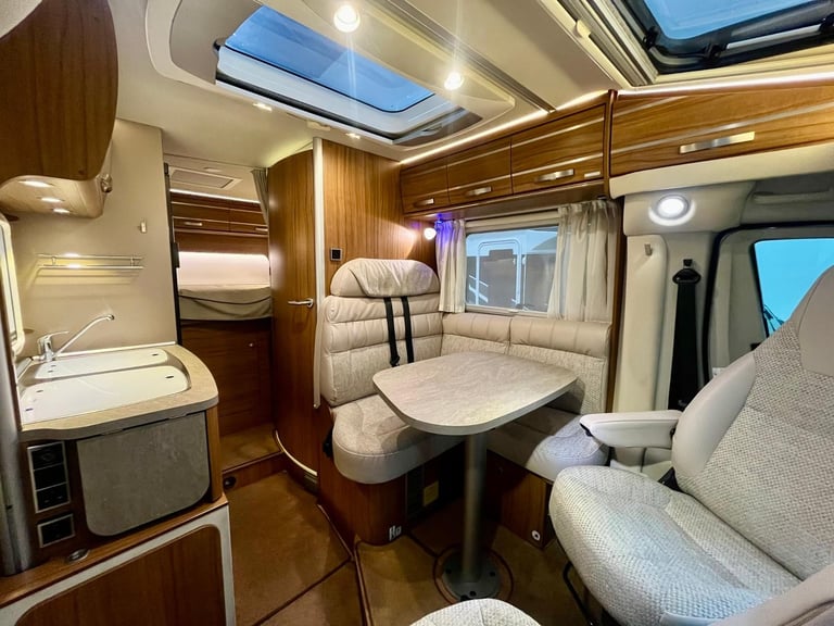 HYMER EXSIS T 414 / LOW PROFILE / 3500KG / 2 BERTH / GARAGE / MOTORHOME 