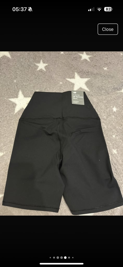 BNWT uk XS / teen black shorts 