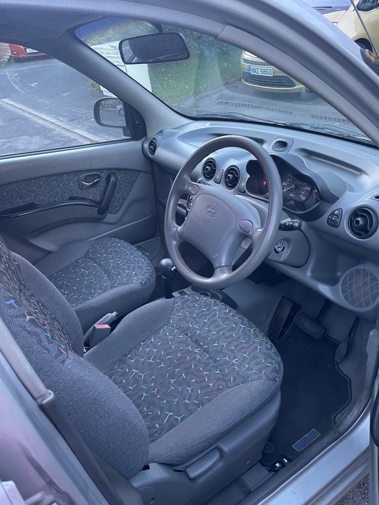 Automatic Hyundai Amica, 5 doors, LOW MILEAGE, 2000, 1L engine