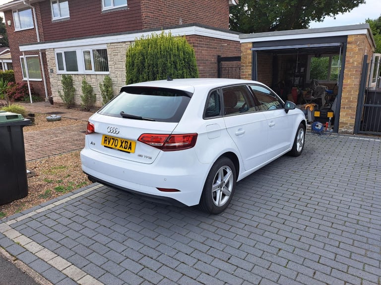 Audi A3 White Petrol Automatic 1498cc 35 TFSI SE Technik Sportback, 2020,1498 (cc), 5 doors