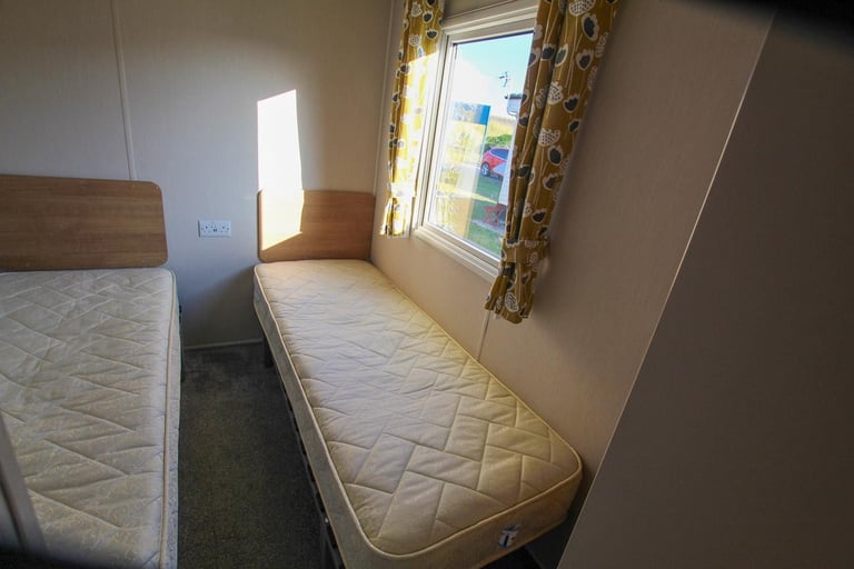 Willerby Kelston 2021 static caravan sited at New Beach, Dymchurch, Kent. DG/CH