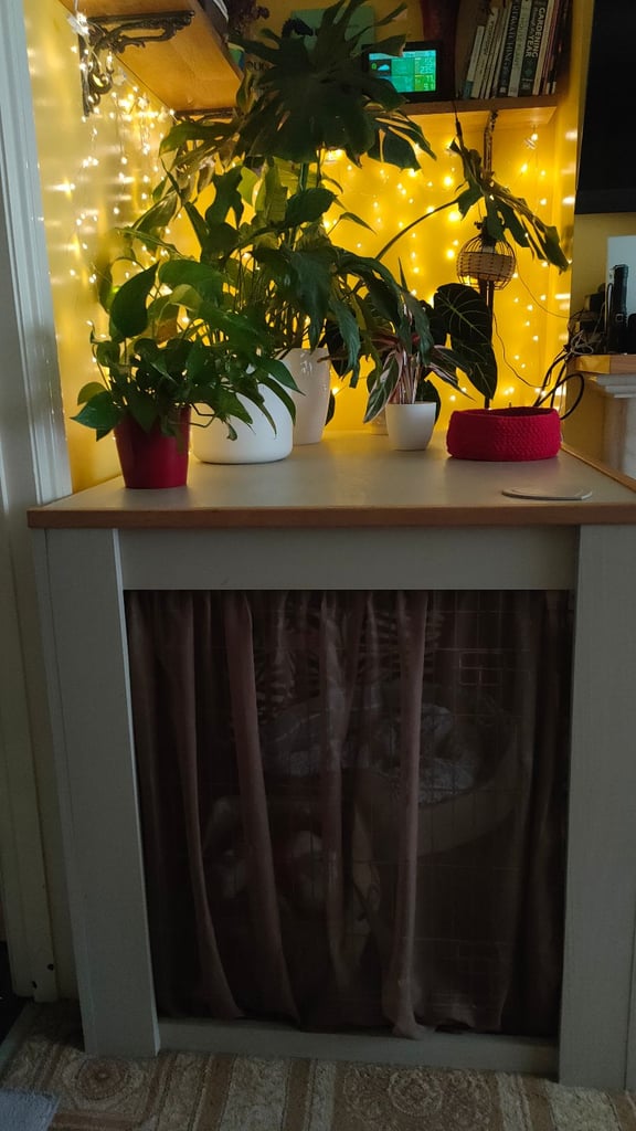 Extra Large dog crate with table