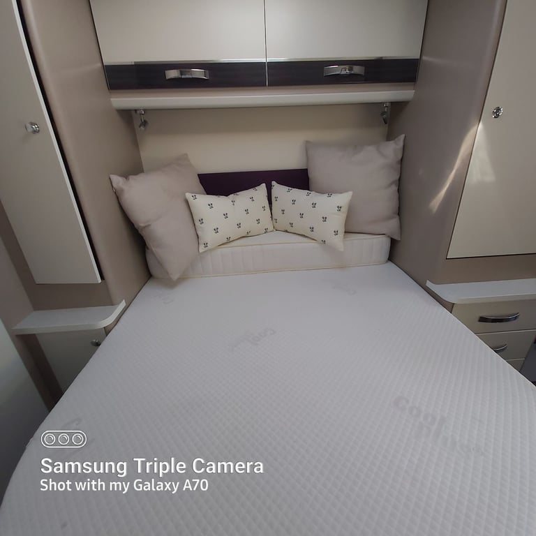 Sterling Elite Four Berth Caravan 2017  With Awning and Winter Cover . Ready to Go.