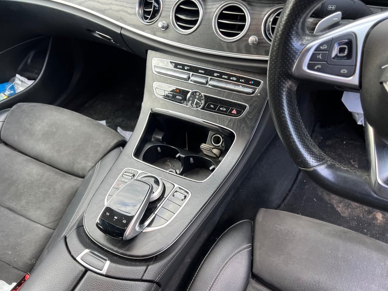 2018 MERCEDES BENZ E CLASS AMG LINE 2.0 DIESEL WHITE AUTO DAMAGED SALVAGE CAT N 