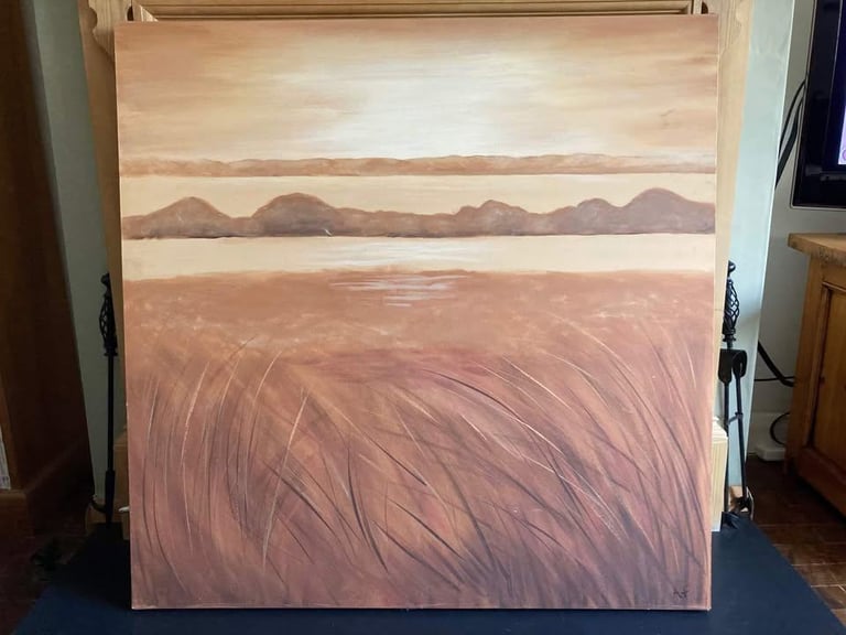 image for Golden Fields canvas by Adelene Fletcher