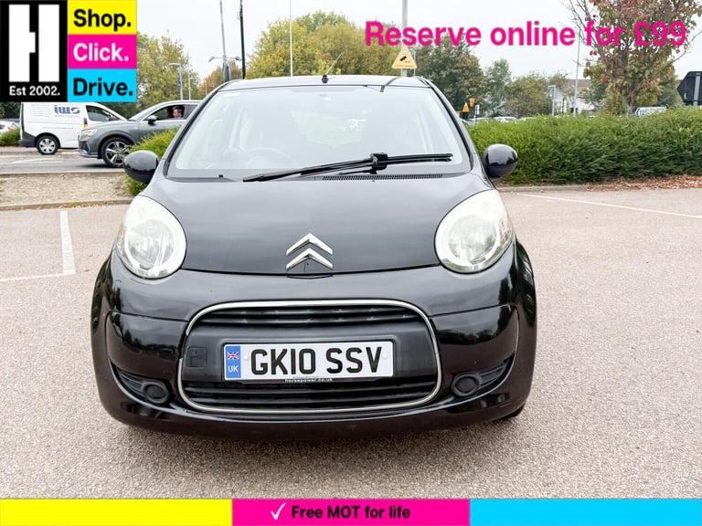  Citroen C1 1.0i VTR+ Euro 4 3dr Petrol Manual