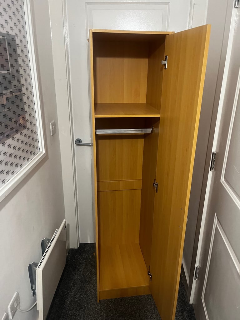 Wardrobe (Pine) - LIKE NEW 