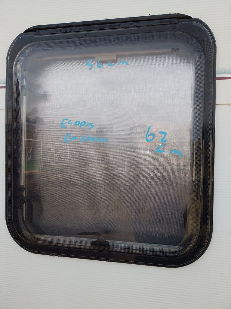 Elddis caravan kitchen window 