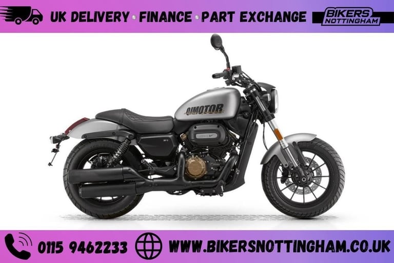 QJ Motor SRV 125 2025 *learner legal 125 cruiser*