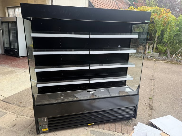 Display Fridge open front like new cafe supermarket takeaway 