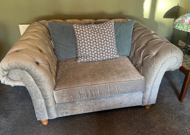 Beautiful Sofa and Snuggle chair 