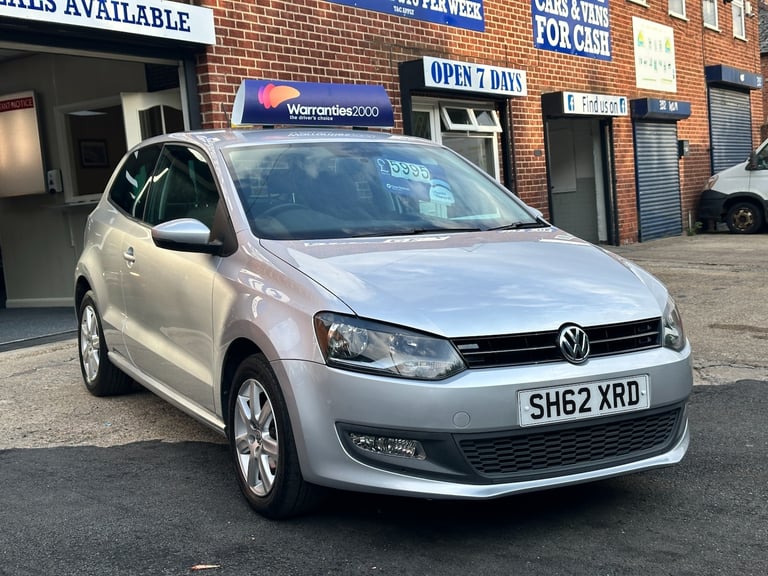 image for 2012 Volkswagen Polo 1.2 60 Match 3dr HATCHBACK Petrol Manual