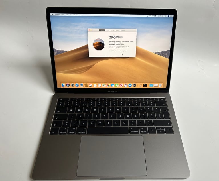 Apple MacBook Pro 13 2017 Intel i5 16GB RAM 256GB SSD Laptop