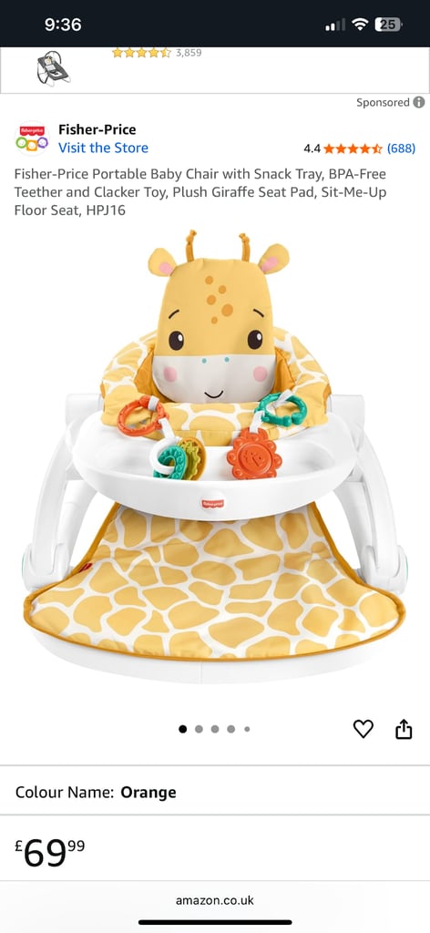 image for Fisher Price Baby Chair 