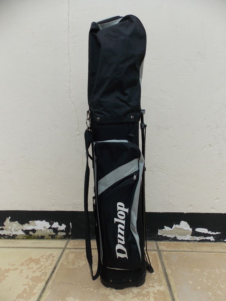 Mens Right Handed Dunlop 65i Golf Club Set + Bag, Balls and Tees