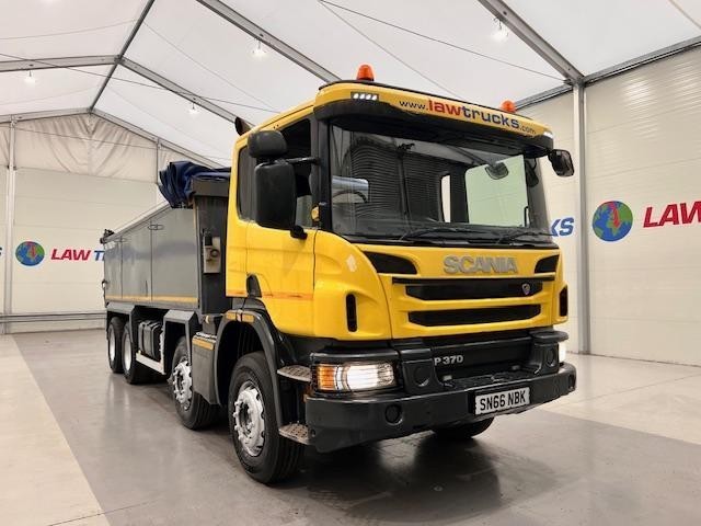 Scania P370 8x4 Day Cab Tipper Manual