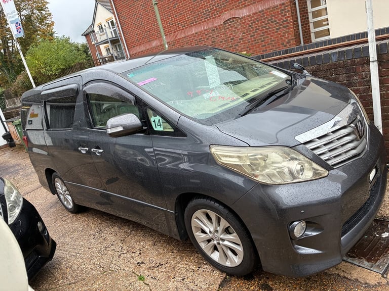 2010 Toyota Alphard 240S Limited 2.4 petrol Automatic 7 Seater Low miles  Alloy