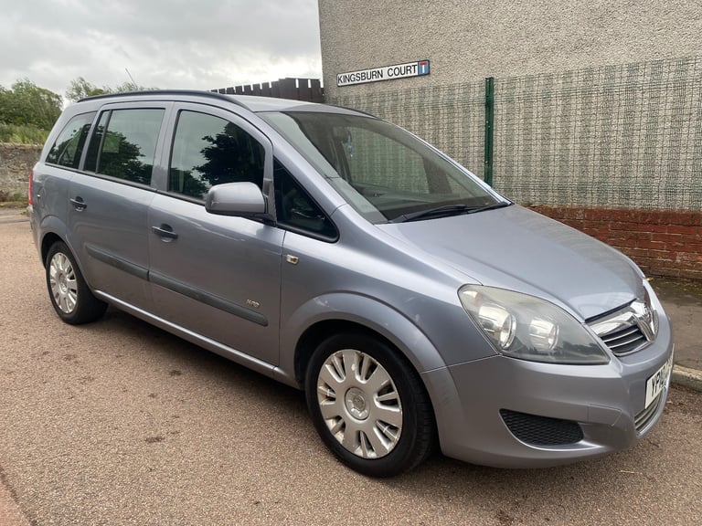 Vauxhall, ZAFIRA, MPV, 2010, Manual, 1598 (cc), 5 doors