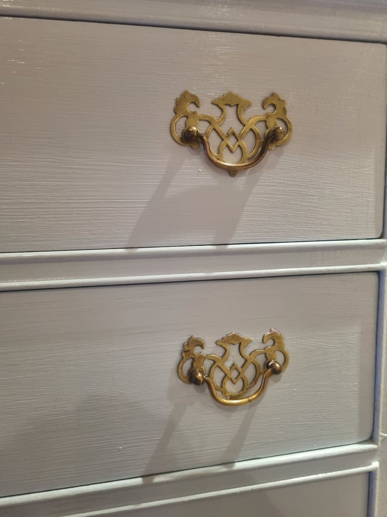 Beautiful powder blue dresser 