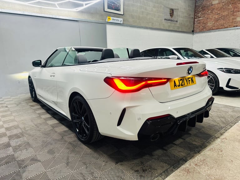 2021 BMW 4 Series 420i M Sport 2dr Step Auto CONVERTIBLE Petrol Automatic