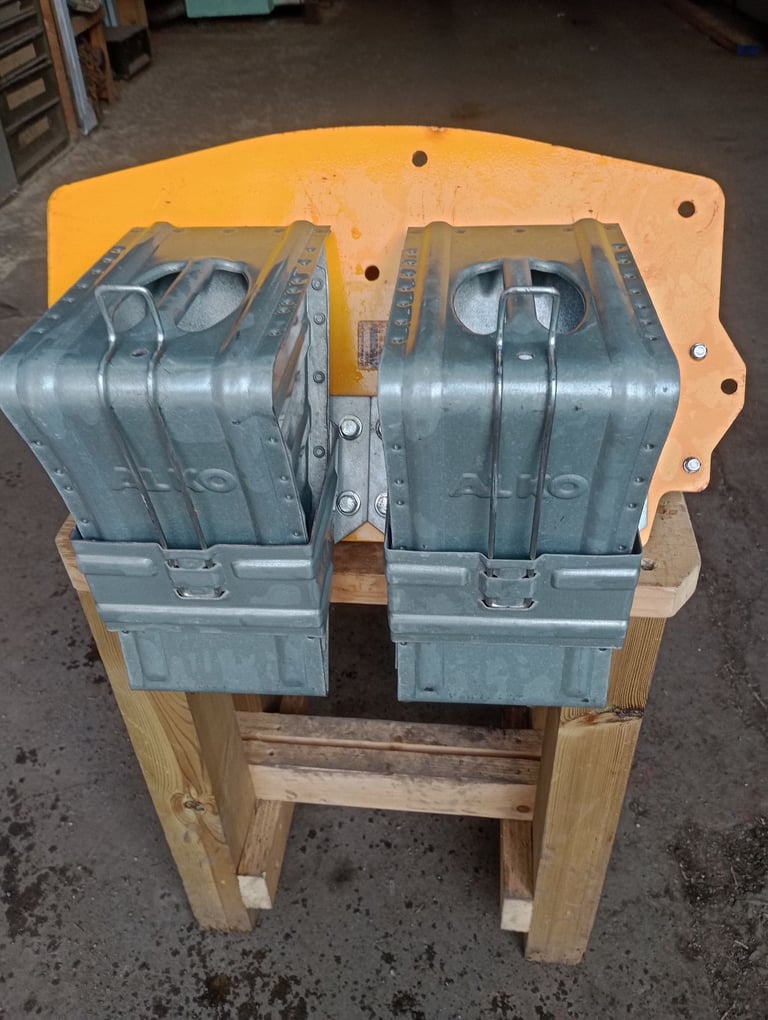 JCB telehandler wheel chock assembly kit 