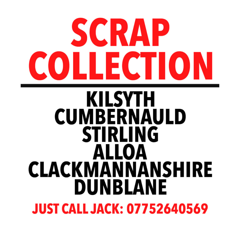 Free scrap metal collection 