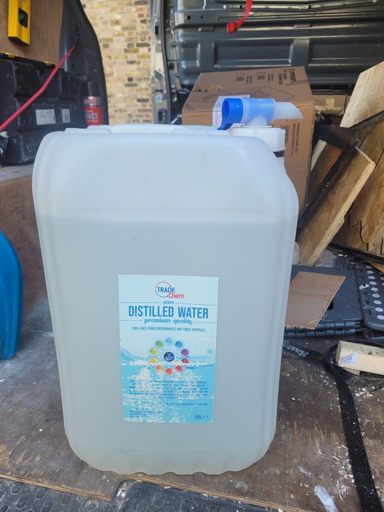 image for Distilled water 25L, collection only