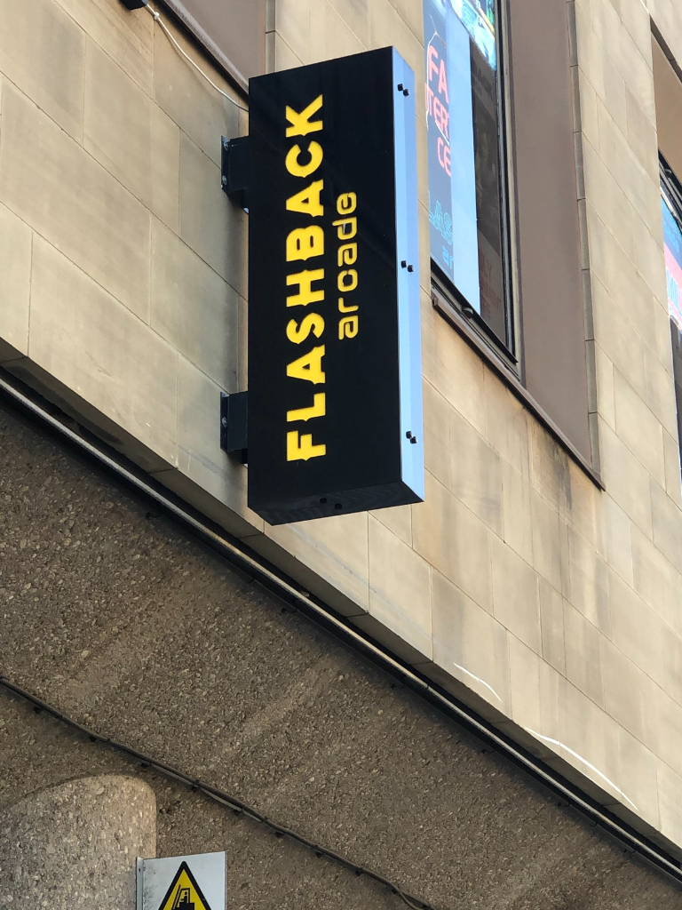 HUGE ARCADE SIGN COST £3500