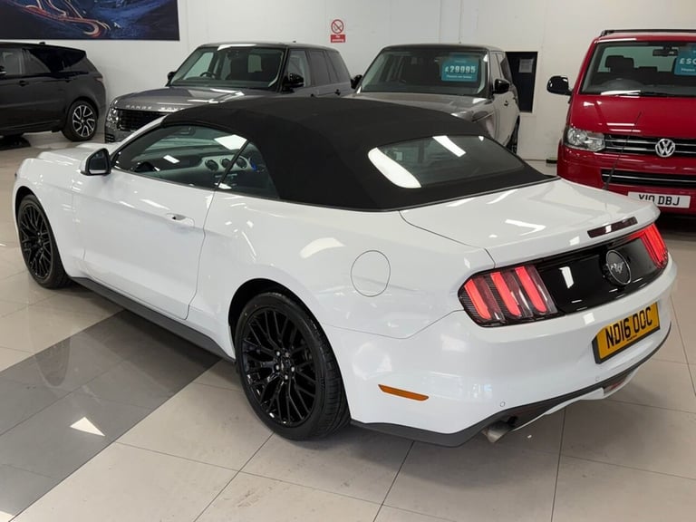 2016 16 FORD MUSTANG 2.3T ECOBOOST CONVERTIBLE 2DR PETROL SELSHIFT EURO 6 (317 P