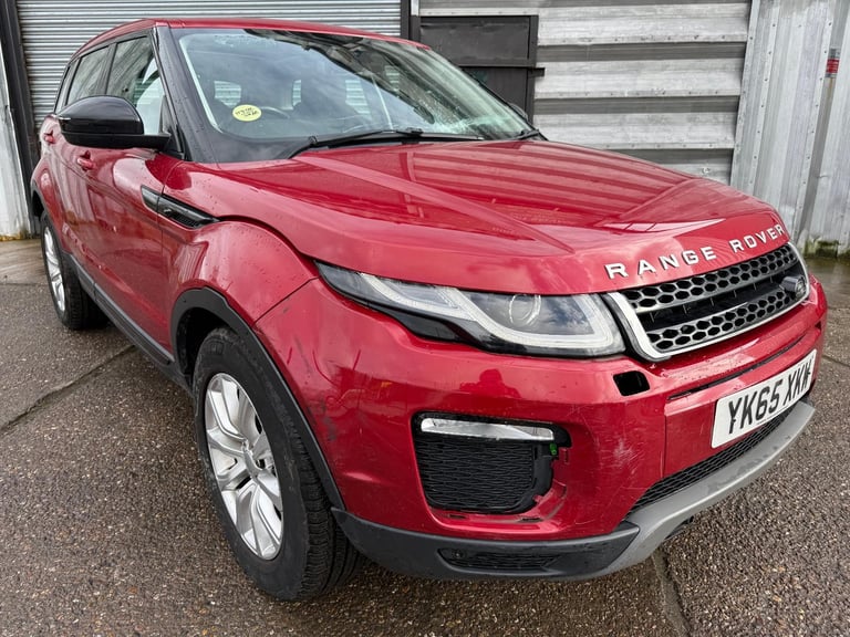 2016 65 REG RANGE ROVER EVOQUE 2.0TDI AUTO TECH DAMAGED REPAIRABLE SALVAGE